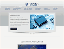 Tablet Screenshot of brooksacordia.com